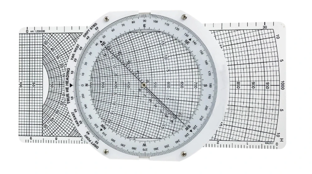 E6BM Calculer l'ordinateur de l'aviation vol Outil de mesure traceur de l'aviation