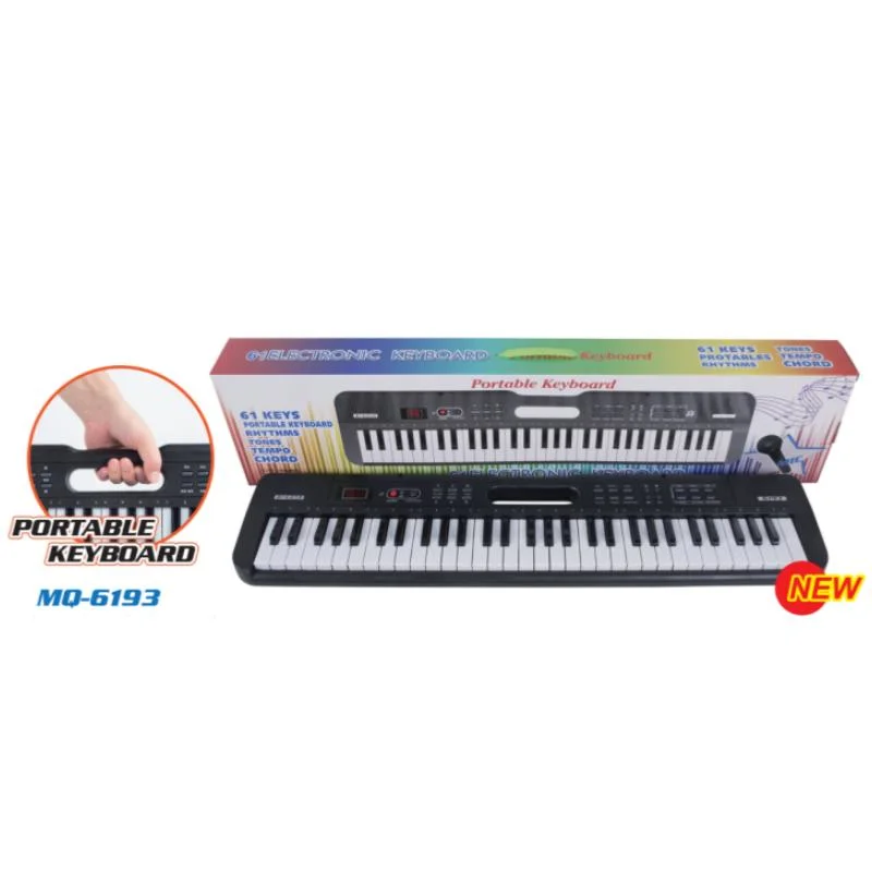 61 teclas instrumento electrónico de órgano/teclado electrónico