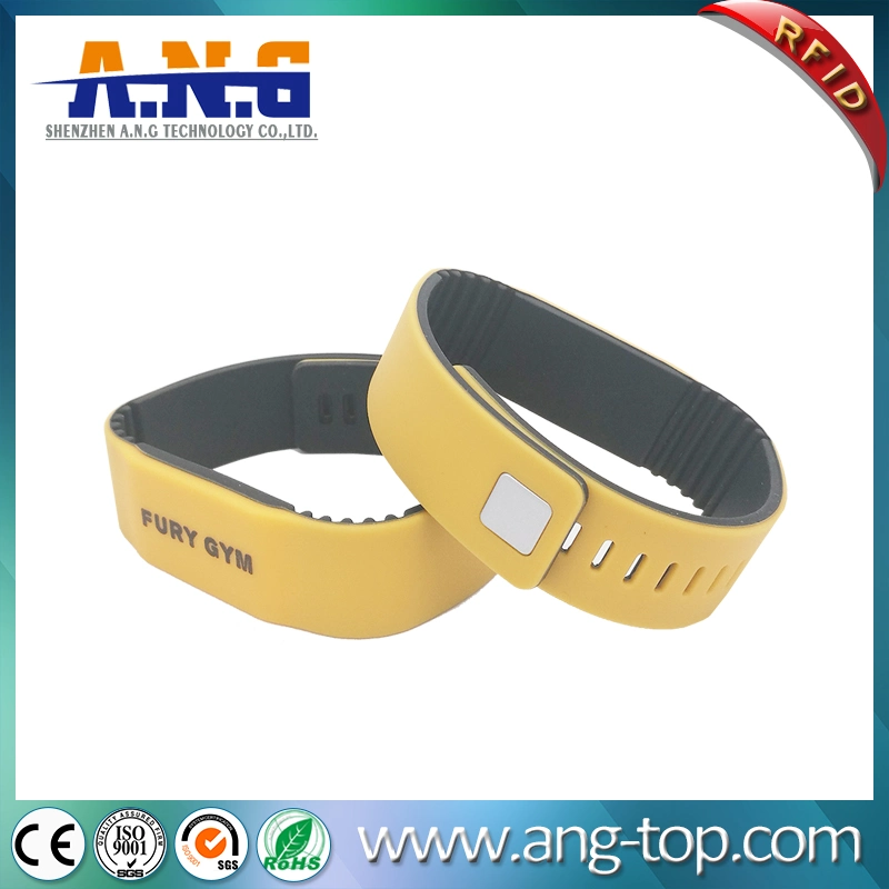 Smart Watch Style Silicone RFID NFC Bracelet for Gym