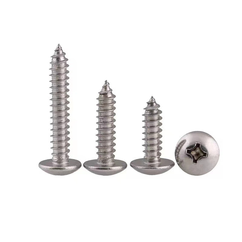 DIN7981 Stainless Steel Cross Recessed Pan Head Self-Tapping Screw Wood Philips Head Self Tapping Screw