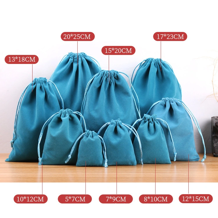 Hersteller Liefern Direkt Velvet Bag Schmuck Verpackung Draw String Pocket