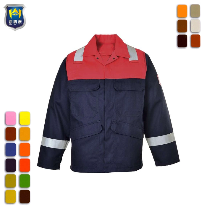 Fabricante de dos tonos uniformes Ropa de trabajo Ropa de trabajo de la industria