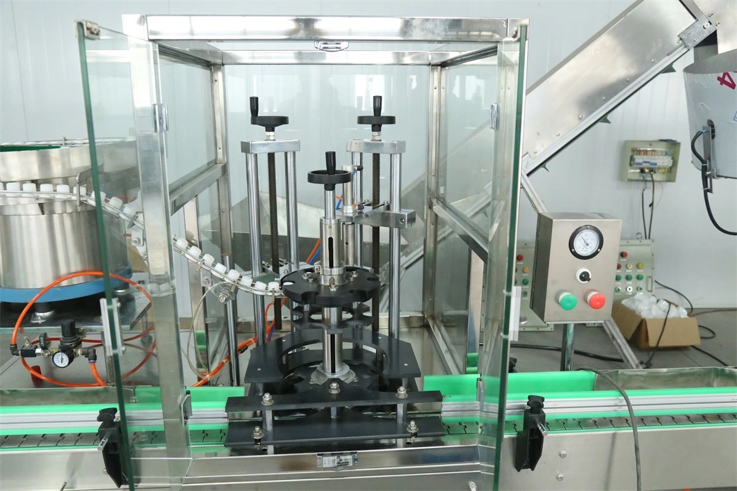 Automatic Pet Glass Bottle Drink Water Bottling 3 in 1 Filling Machine