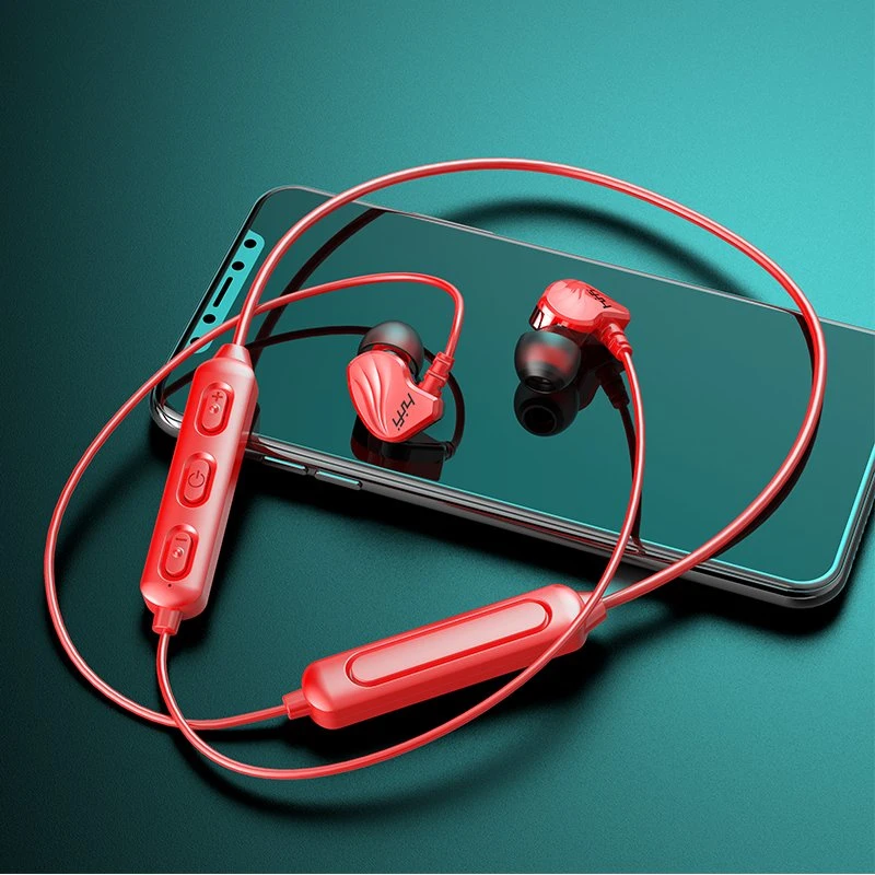 New Red Color V5.0 Headphones Wireless Bluetooth Stereo Sports Headset