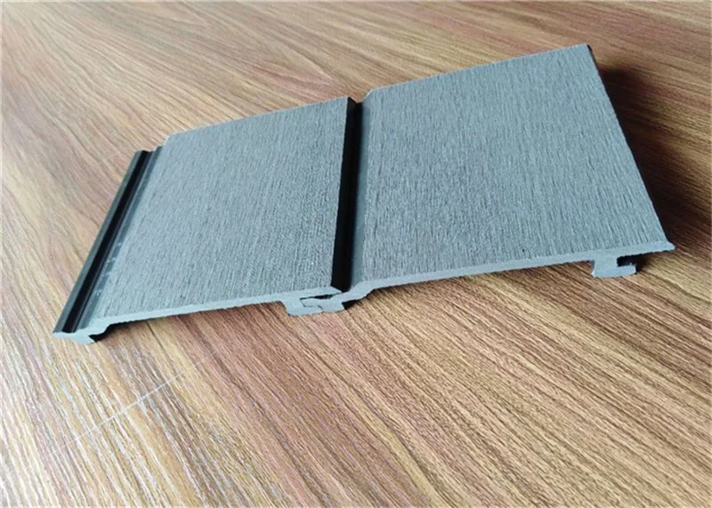 Waterproof Building Decorative Exterior Composite Wood Siding Panels / Exterior Wall Panel