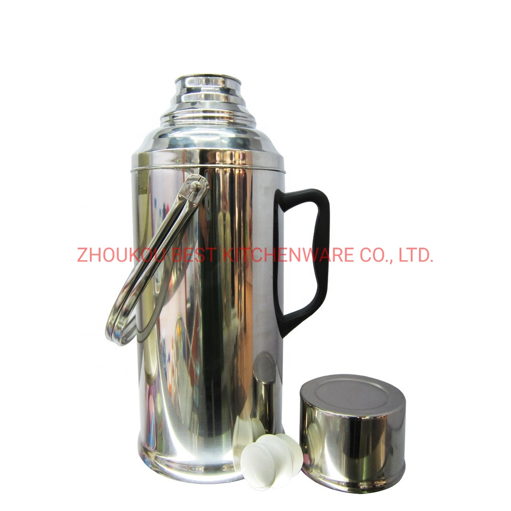 1L 1.8L 2L 3.2lglass Refill Silver Hot Cold Tea Coffee Water Vacuum Flasks Stainless Steel