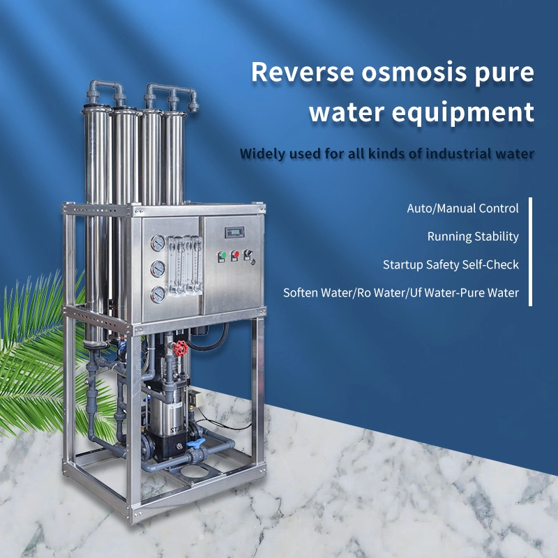 Desalación de Agua potable Agua RO Industrial de la industria de la planta de tratamiento de agua de Osmosis Inversa de purificación de agua del sistema de filtro de agua electrodomésticos de sistemas