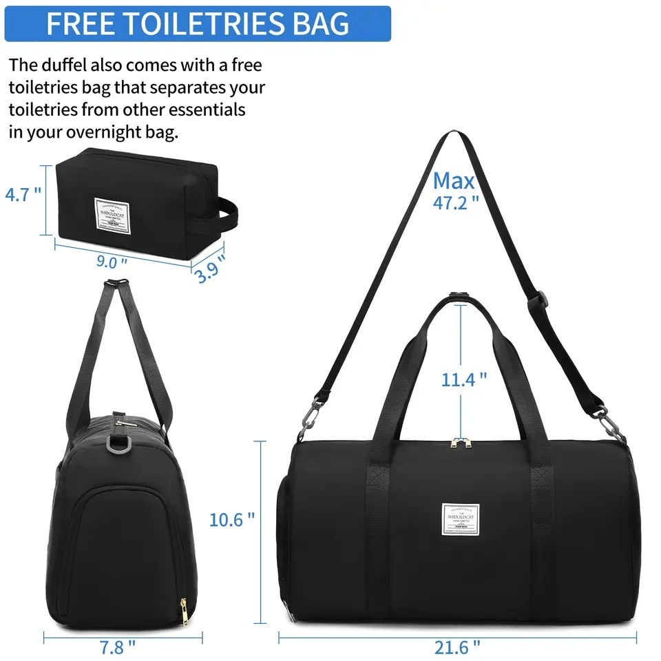 Custom Logo Large Capacity Folding Waterproof Handbags New Design Gym Travel Sports Duffel Bag Duffle Bag for Women Men
