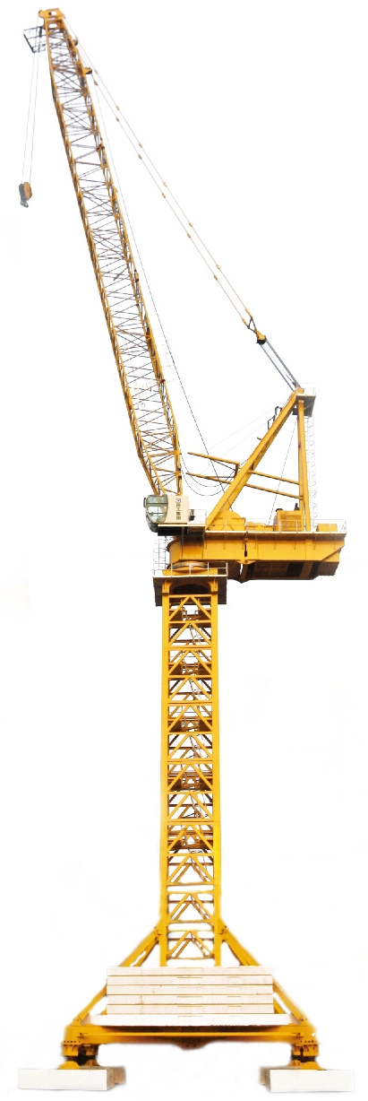 12 Ton Chinese Luffing Tower Crane with Good Quality