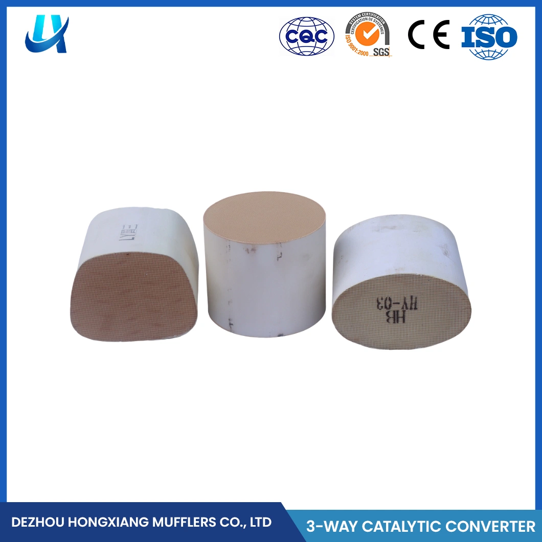 Hongxiang Vrf Branch Pipe China Three-Way Catalyst Honeycomb Ceramic Carrier Exhaust Gas Purification Carrier Universal Car Metal Honeycomb Metallic Catalyst