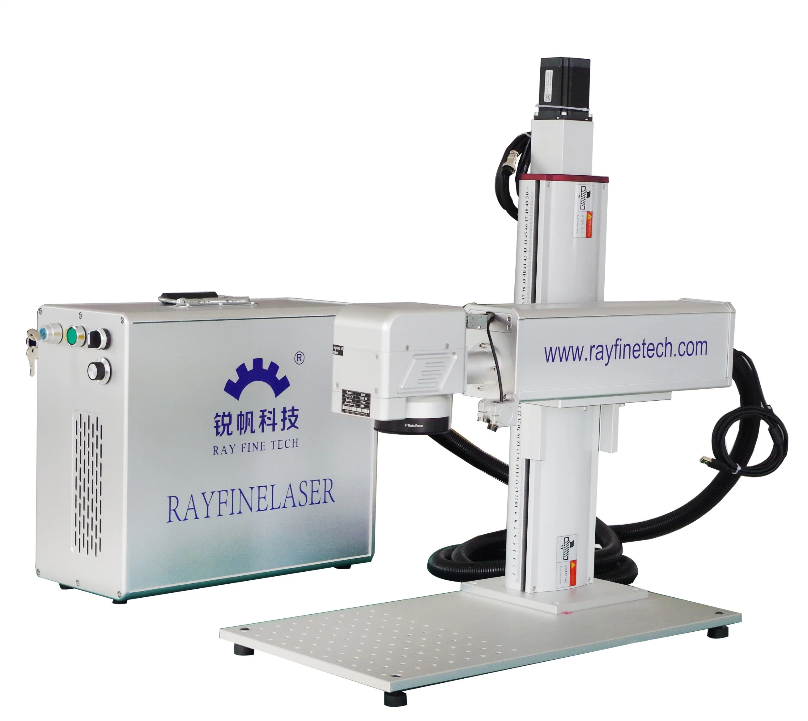 20W 30W 70W Deep Engraving Steel Fiber Laser Marking Machine Laser Marking