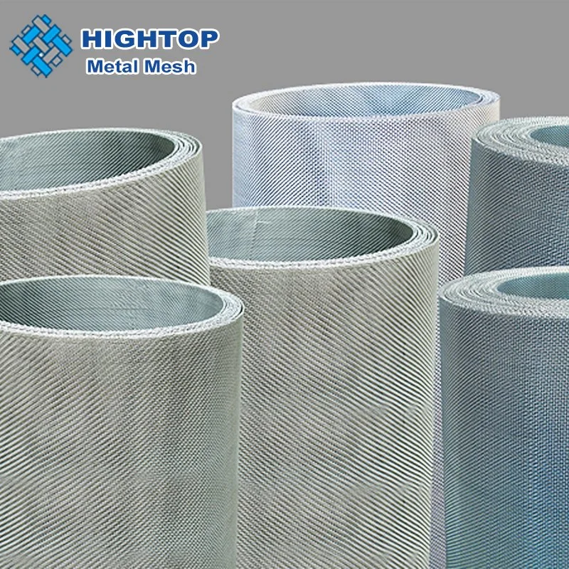 80 Mesh 2205 Duplex Stainless Steel Wire Mesh Screen for Pressure Vessels