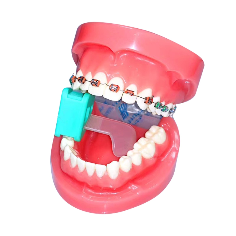 Lingueta Dental Guard Retractor Boca Prop Bloco mordida abridor de Borracha