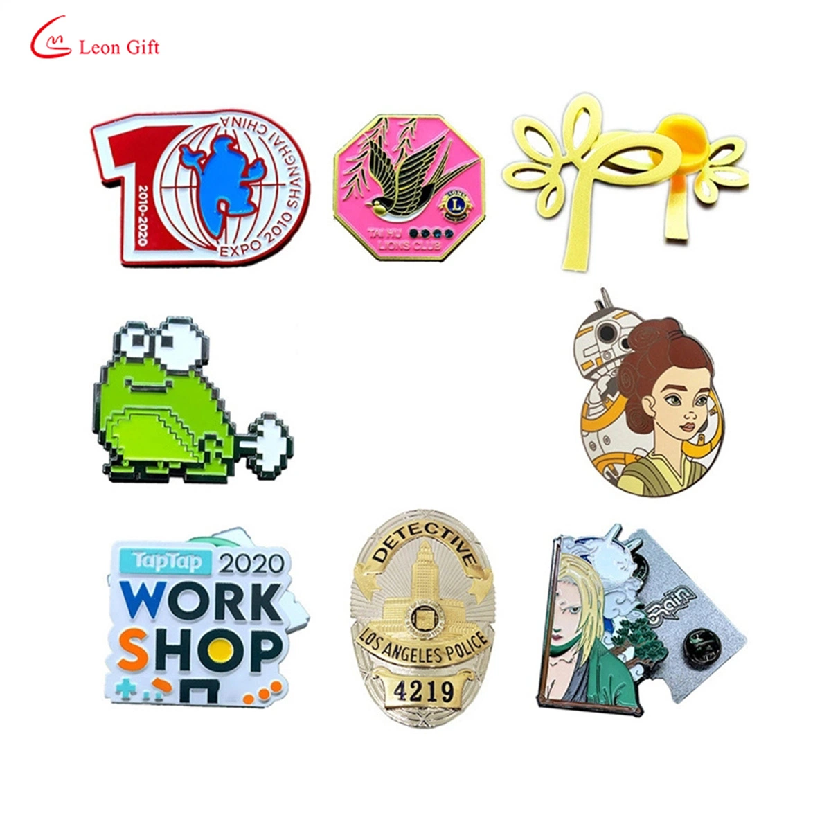 Logo personnalisé Enamel Boy Scout Footprint ciseaux zodiac épinglette Custom Founders Day Bahamas broche en métal de broche de badge émail