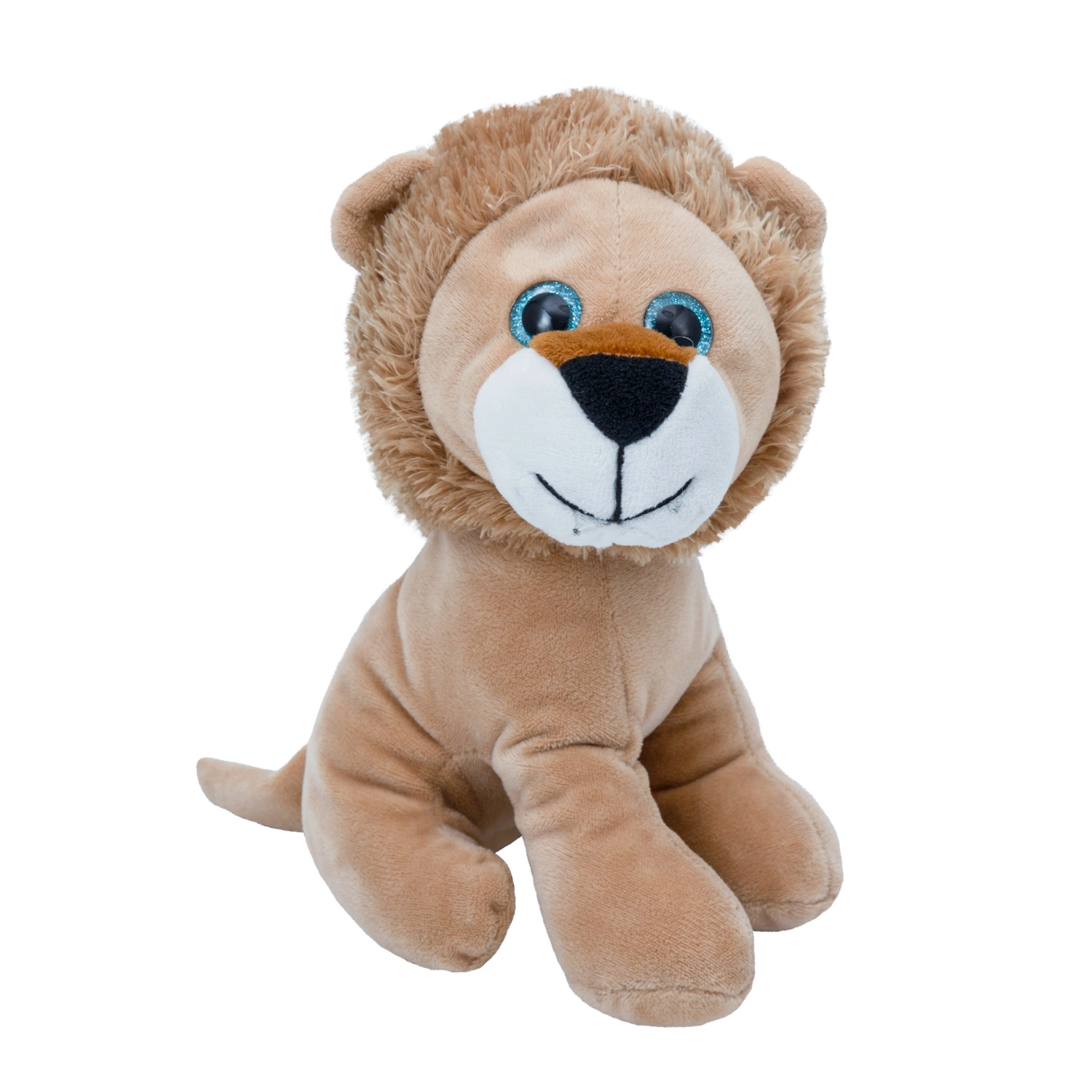 Niedliche weiche gefüllte Löwe lebensecht Plüsch Löwe Spielzeug für Kinder Plüsch Wild Animal
