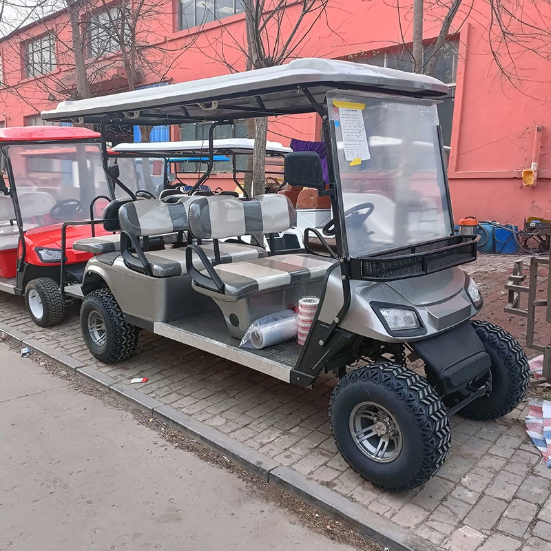 Golf Cart 2 4 6 8 Seats Wholesale Electric Sightseeing Bus Golf Buggy Sightseeing Vehicle Electric Utility Golf Car Factory Yisen Auto