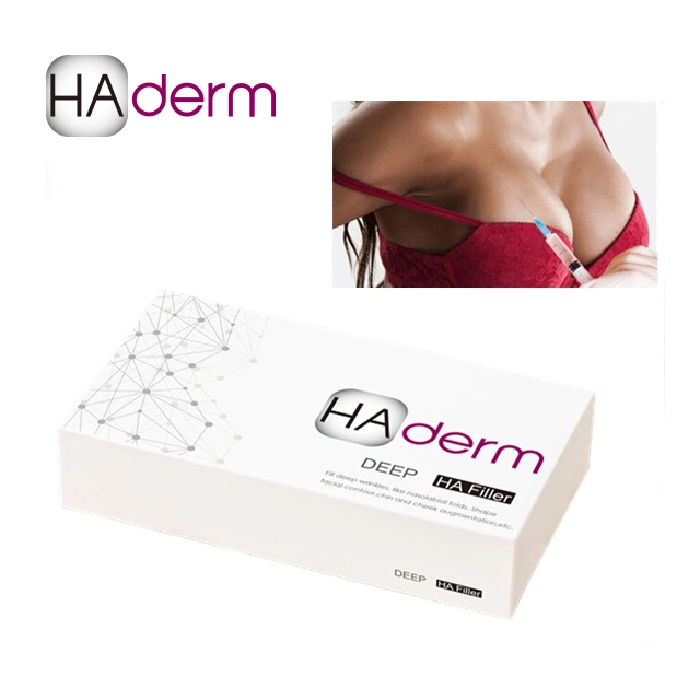 1ml de 2ml 10ml, 20ml de ácido hialurônico fina/Injecção de enchimento dérmica Derm/Linha profunda Ha Derm Bocal