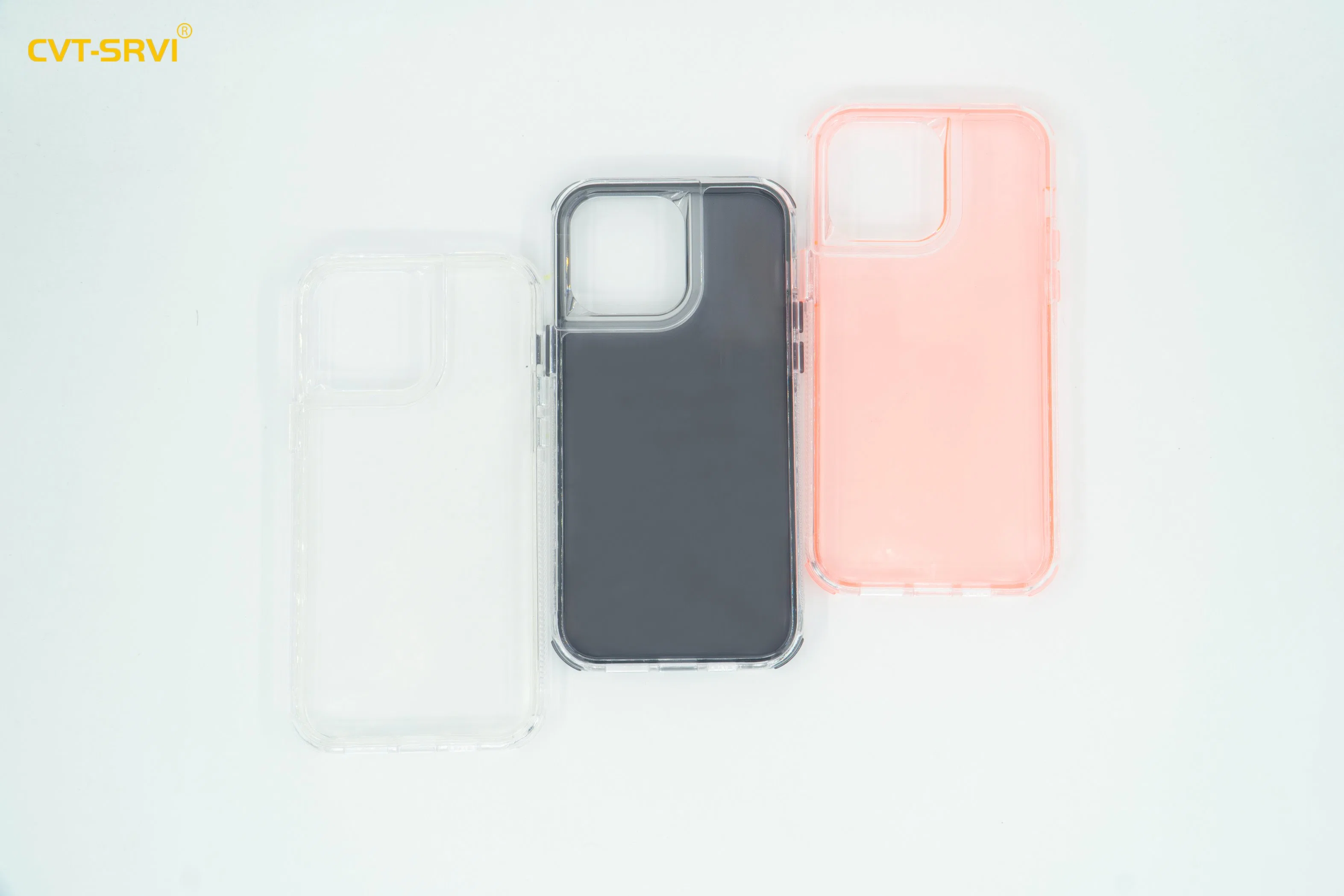 2 in 1 PC+TPU Space Case Thicken and Hard Mobile Phone Accessories Good Quality Transparent Fundas for iPhone Sam Hw Mobile Carcasa Protector