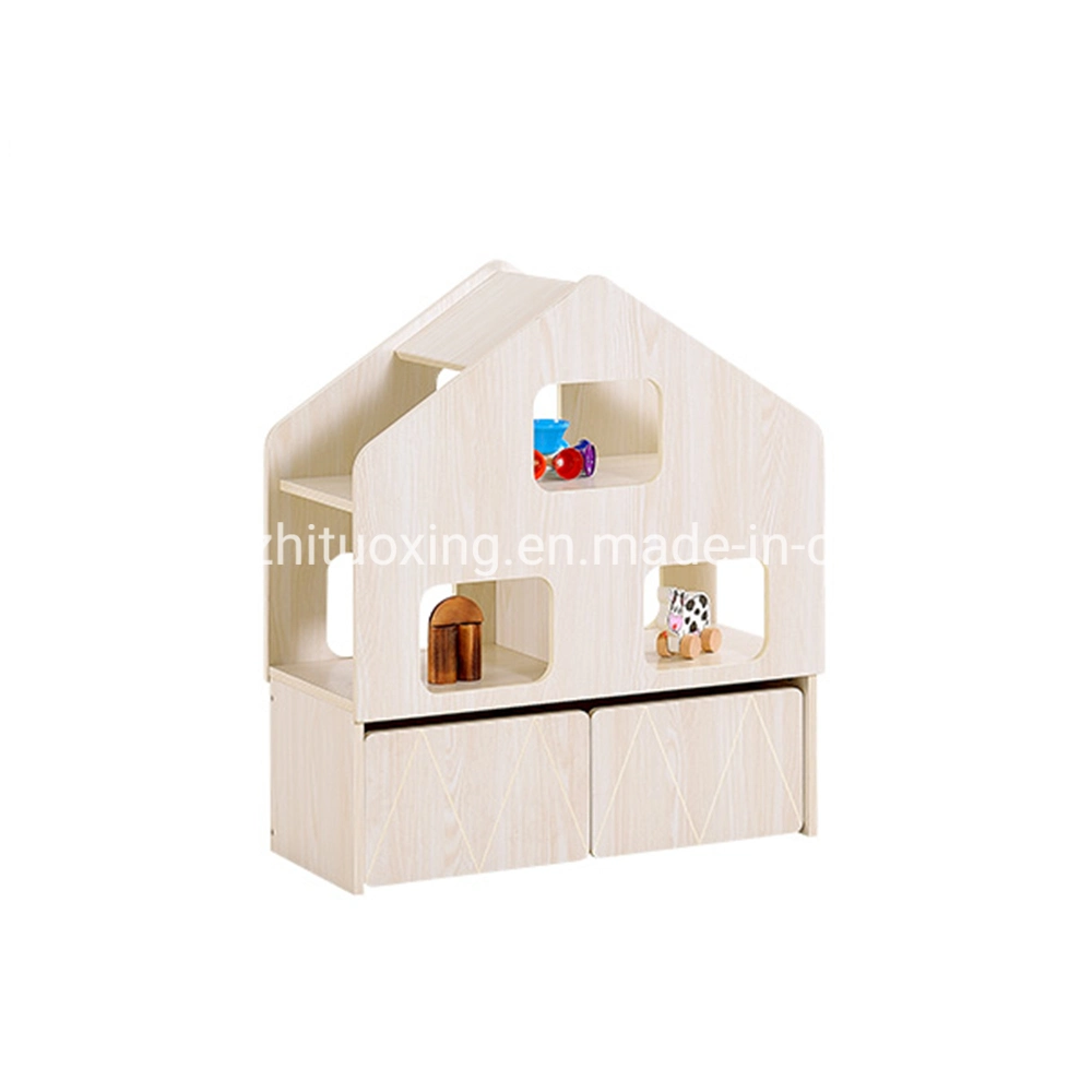 New Design Children Toy Storage Cabinet, Kindergarten and Preschool Furniture Cabinet, Wooden Daycare Combination Cabinet, Playroom Furniture, Kids Room Cabinet