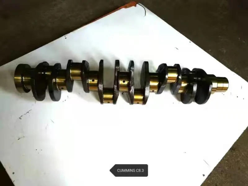 Wholesaler Auto Accessory Excavator Parts Crankshaft with ISO 9001 CE Certificates