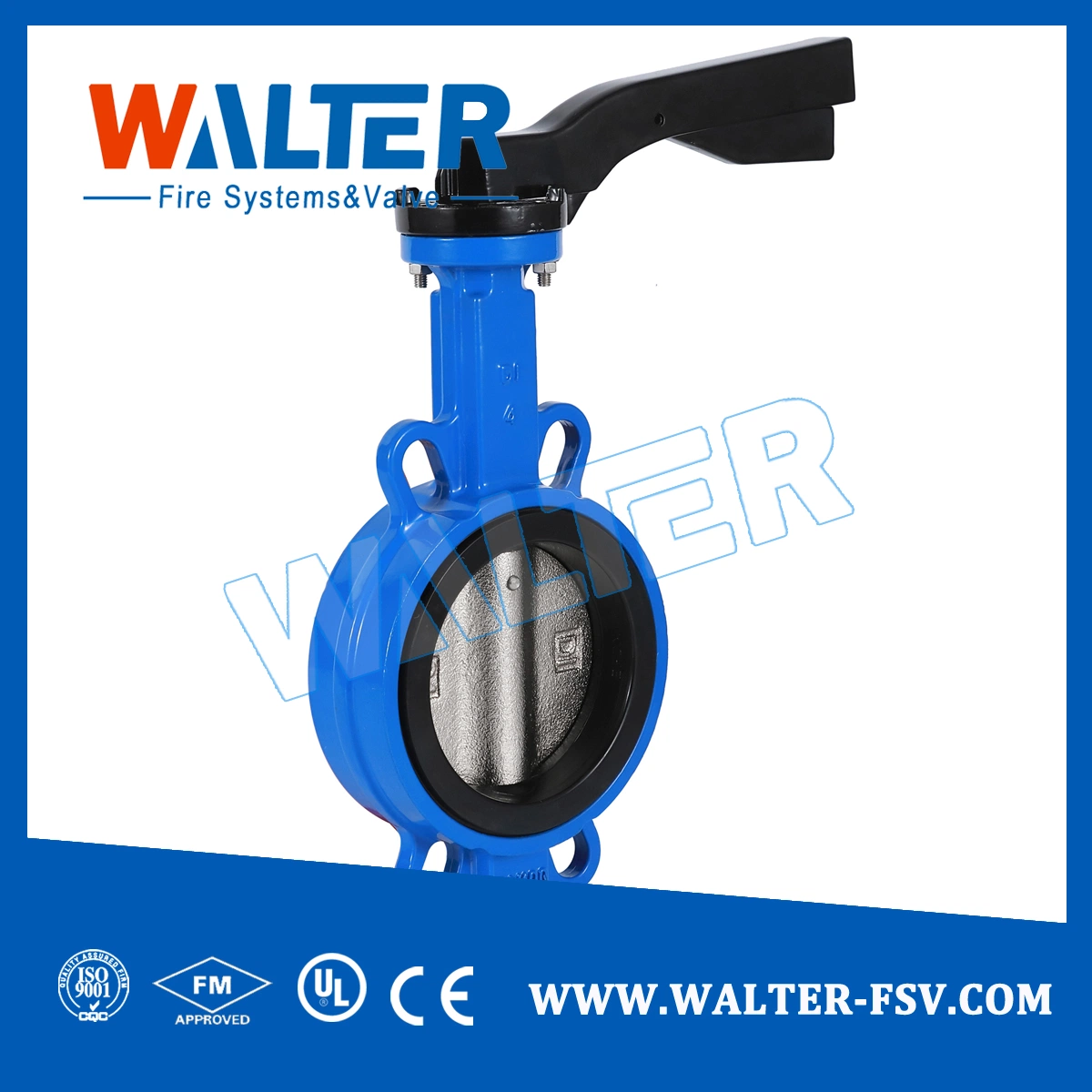 Wholesale/Supplier Easy Control Safety Metal Valve API Wafer Butterfly Valve for Agriculture Industry with High Pressure