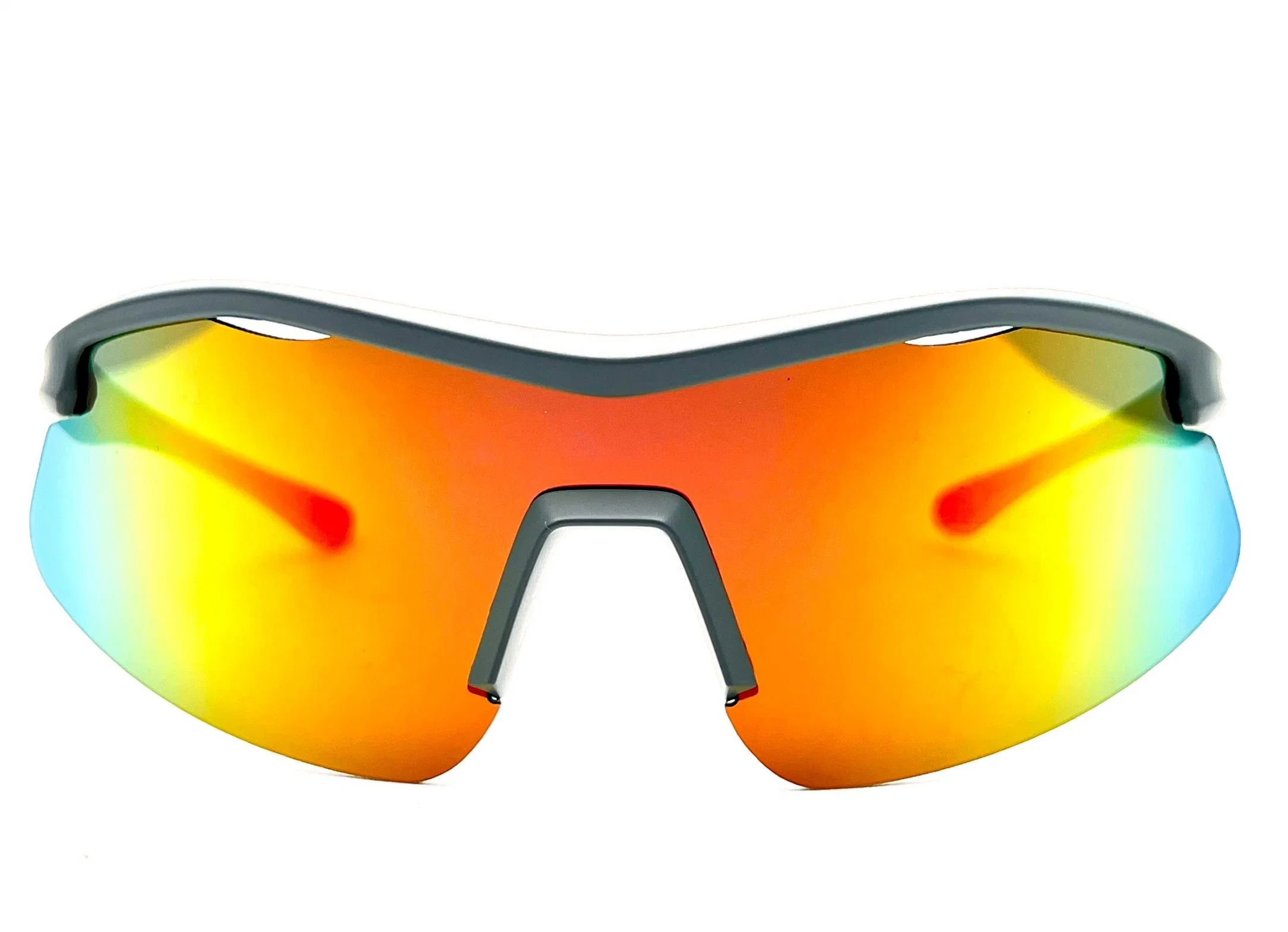 SA0827e01 Lunettes de sport à protection UV 100% directement de l'usine, lunettes de sécurité pour le cyclisme, les sports de montagne, les lunettes de vélo pour hommes et femmes, unisexe.