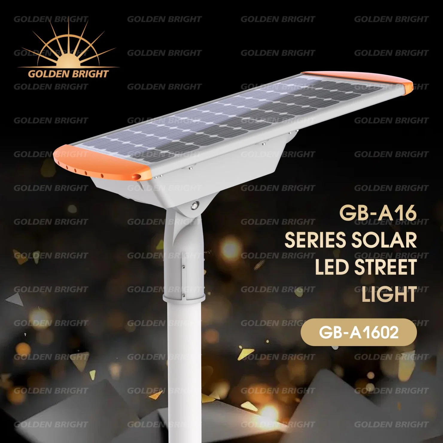 Customized Lamp Outdoor Lighting Energy Saving Waterproof Solar LED Street Light with CE