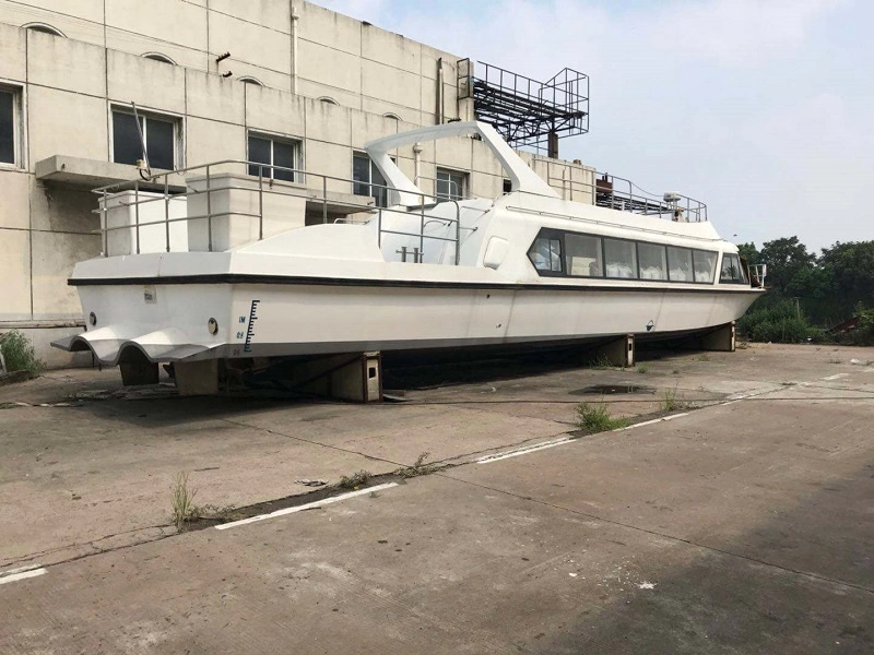 China 22m 70FT Second Hand FRP Fiberglass 70persons Passenger Boat for Sale