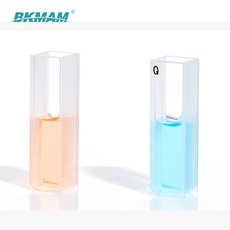 High quality/High cost performance  Heat and Corrosion Resistance Cuvette Glass Quartz for Micro Biology