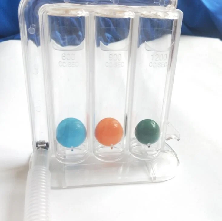 Lung Trainer Three Colors of Spherical Exercise Lung Rehabilitation Training