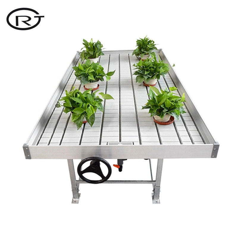 Garden Greenhouse Rolling Benches Ebb and Flow Growing Bench