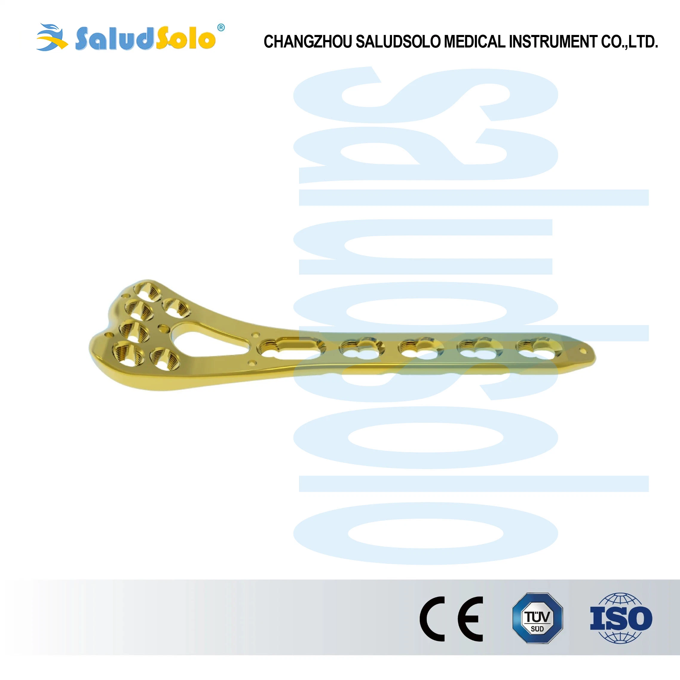 Orthopedic Implant Variable Angle Distal Radius Plam Locking Titanium Plate, Volar Locking Compression Plate (VA)