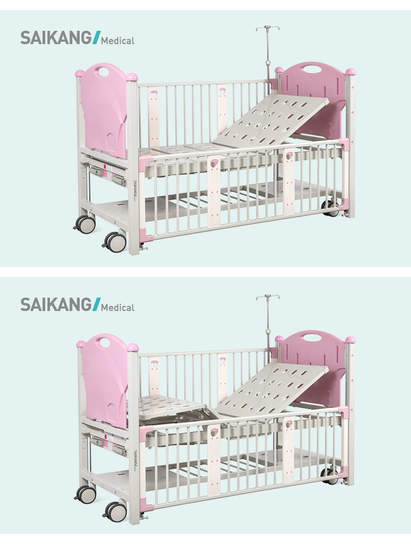 Lovely Popular Stainless Steel Baby Furniture Children Bed