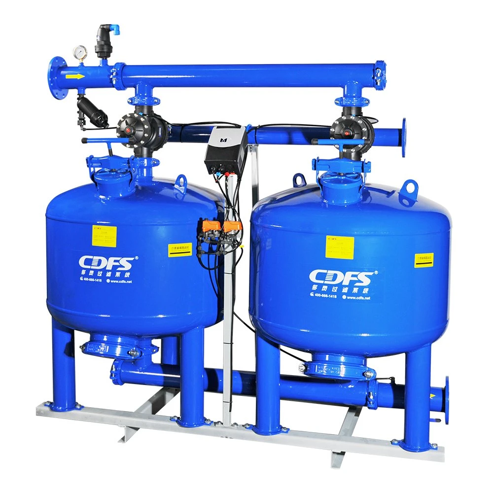 Industrial Rapid Pressure Carbon Steel Large Sand Filter for Irrigation Sand Filter Supplier