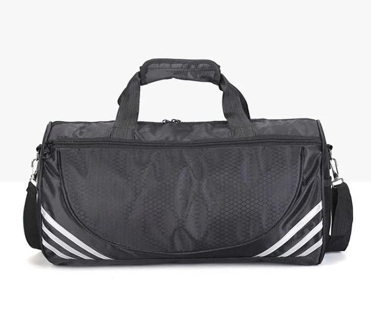 Travel Waterproof Luggage Sports Black Gym Duffle Bag