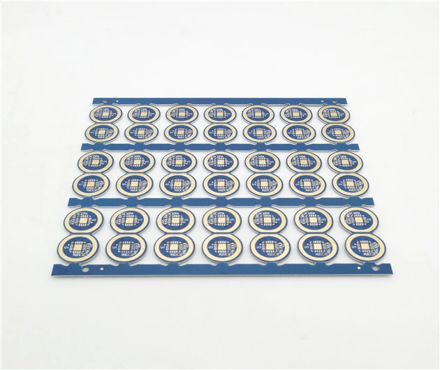 OEM/ODM LED Driver PCB Assembly Double Sided 1.0mm Blue PCB for LED