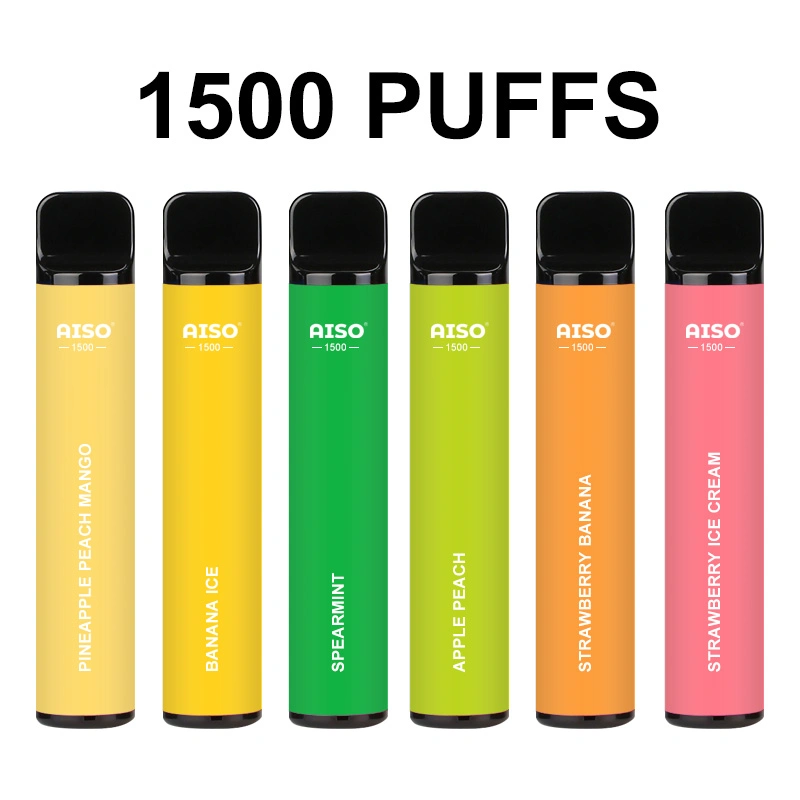 Wholesale/Supplier E Cigarette 2021 Vapes Disposal 1500puffs 4.8ml Disposable/Chargeable vape Vape Pen