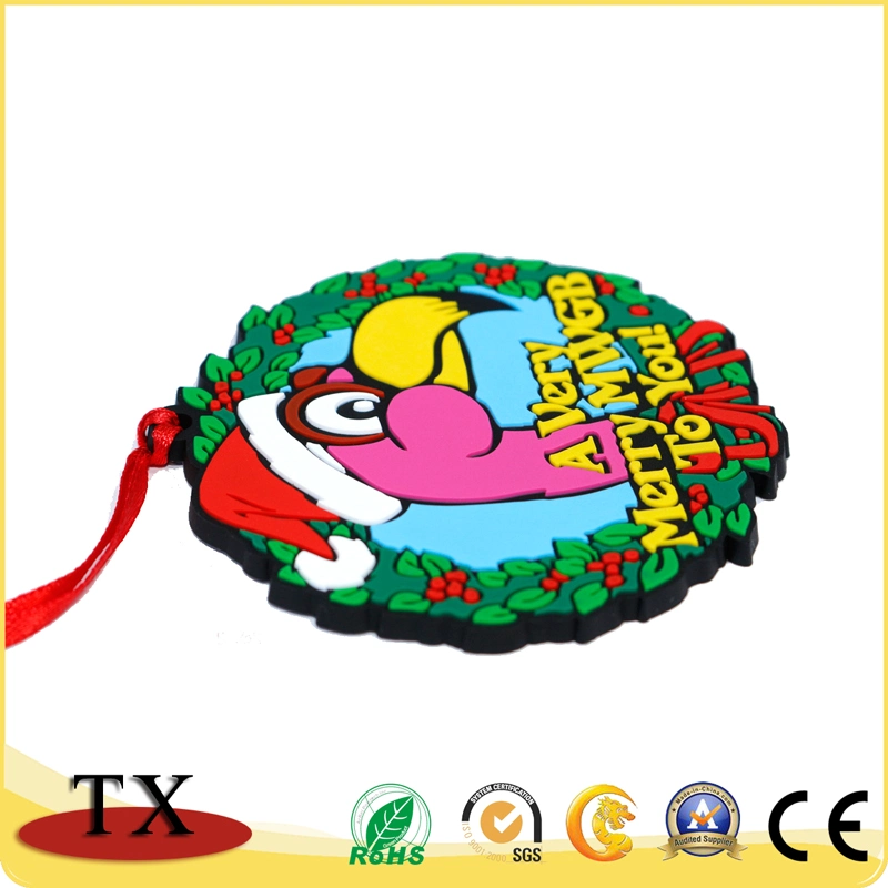 Custom Cartoon PVC Keychain Soft Rubber Keychain