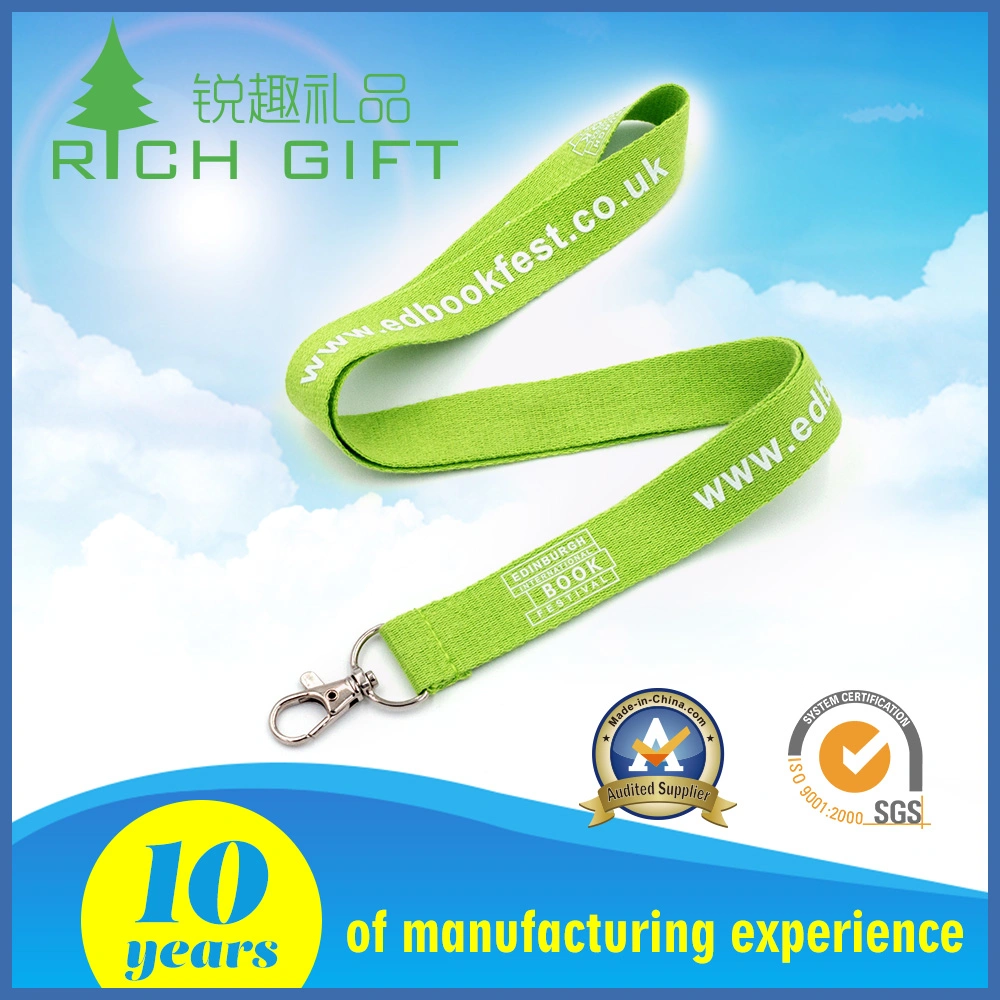 Customized Polyester Lanyard with Color Printing