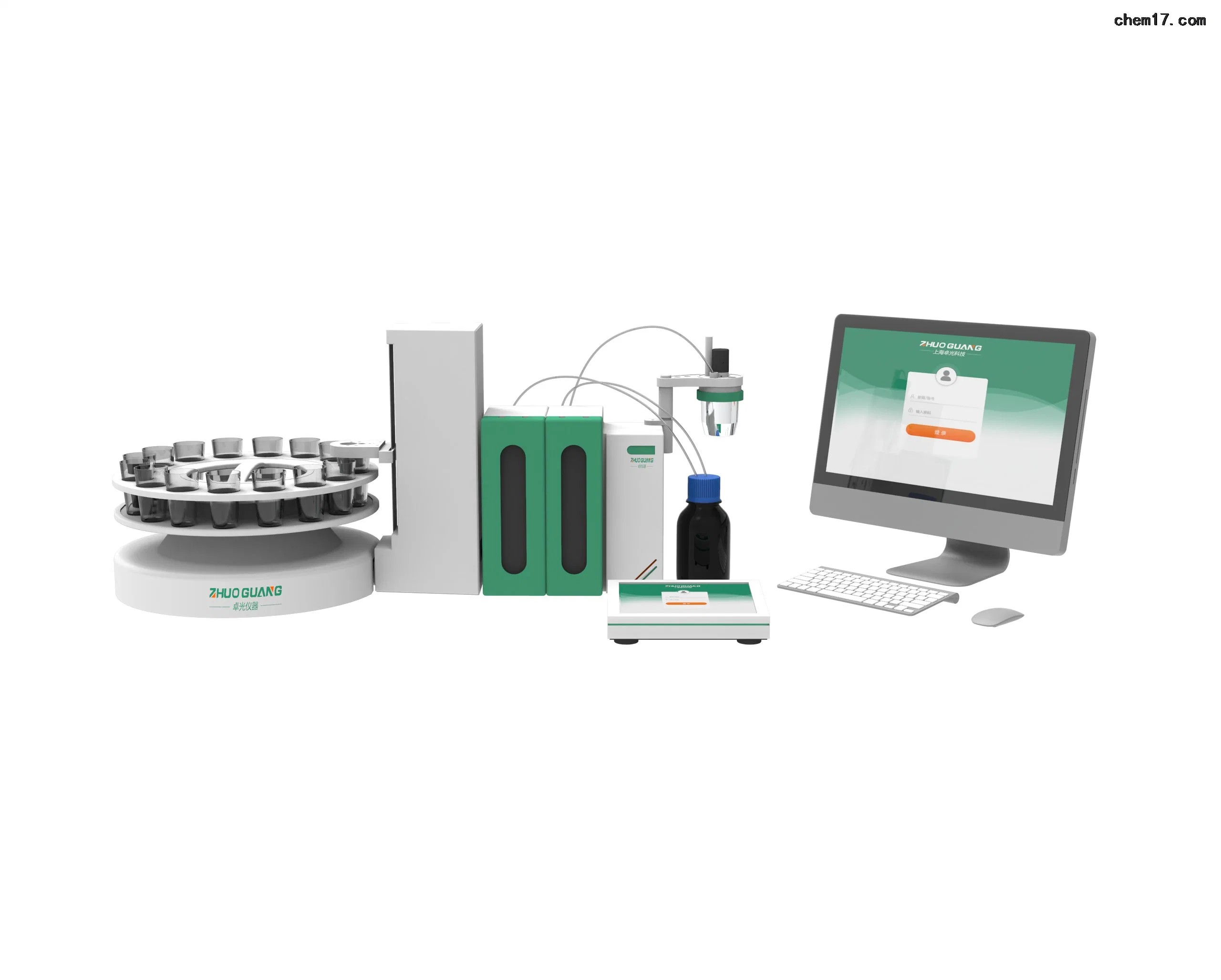 Einstiegstyp Automatischer potentiometrischer Titrator Potentiometrische Titration Testmaschine GMP GLP Elektrochemisches Instrument