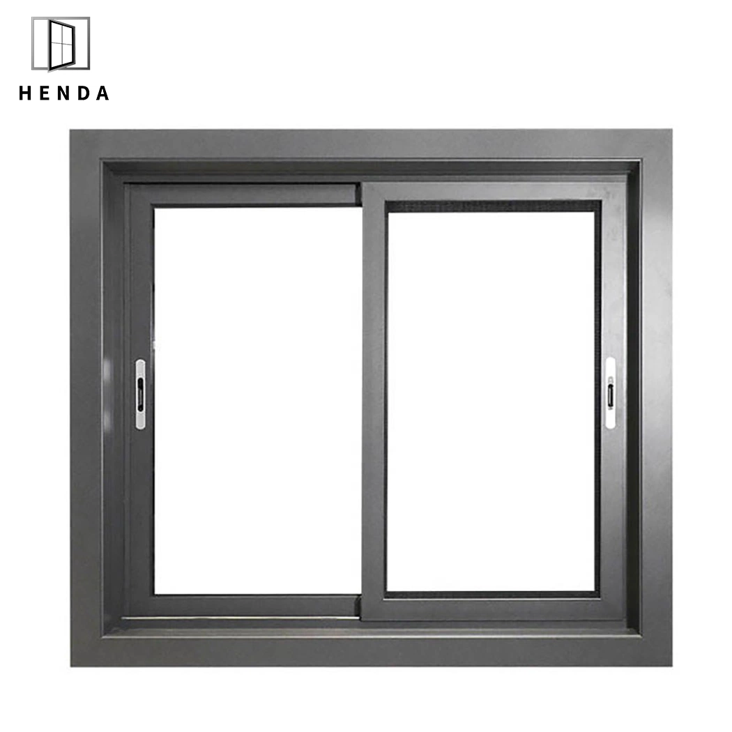 Hurricane Impact Double Glazed Windows Nylon Extrusion Profiles Grill Design Klappbares Aluminium-Aluminiumfenster Aus Stahl/Kasement/Markise/Schiebefenster