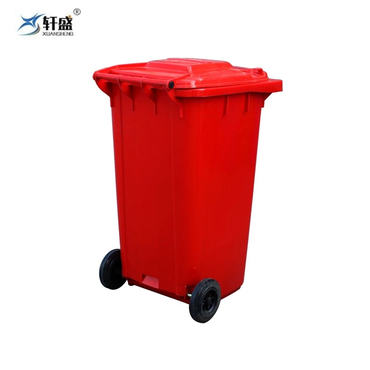 Wholesale/Supplier South American Market 100L, 120L, 240L HDPE Outdoor Plastic Garbage Containers