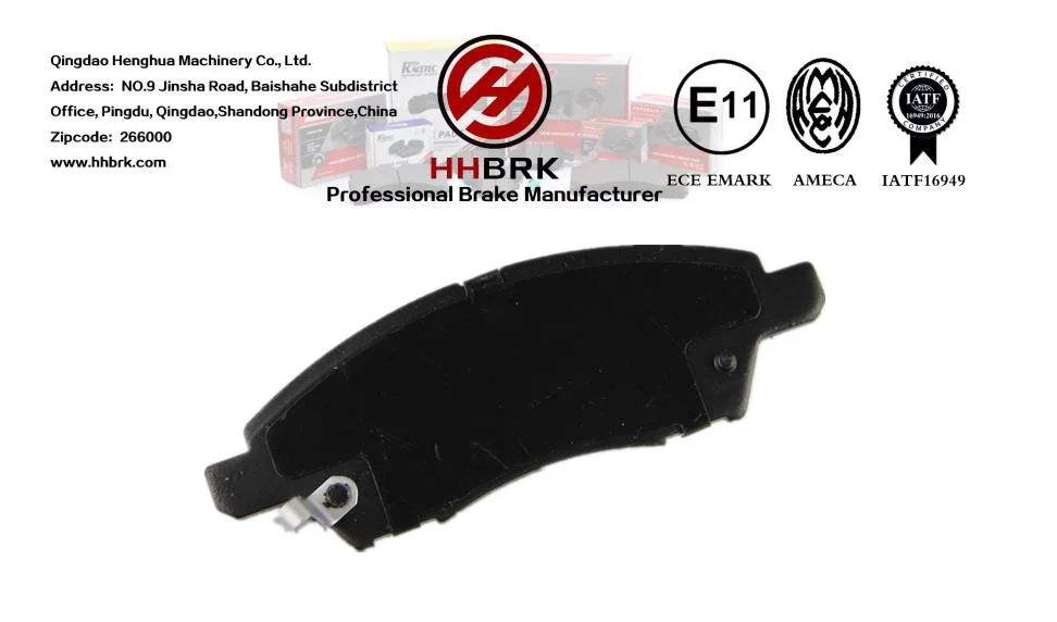 D1592, Quality OEM Disc Car Wear Resistant Auto Brake System Carbon Fiber Ceramic Brake Pad