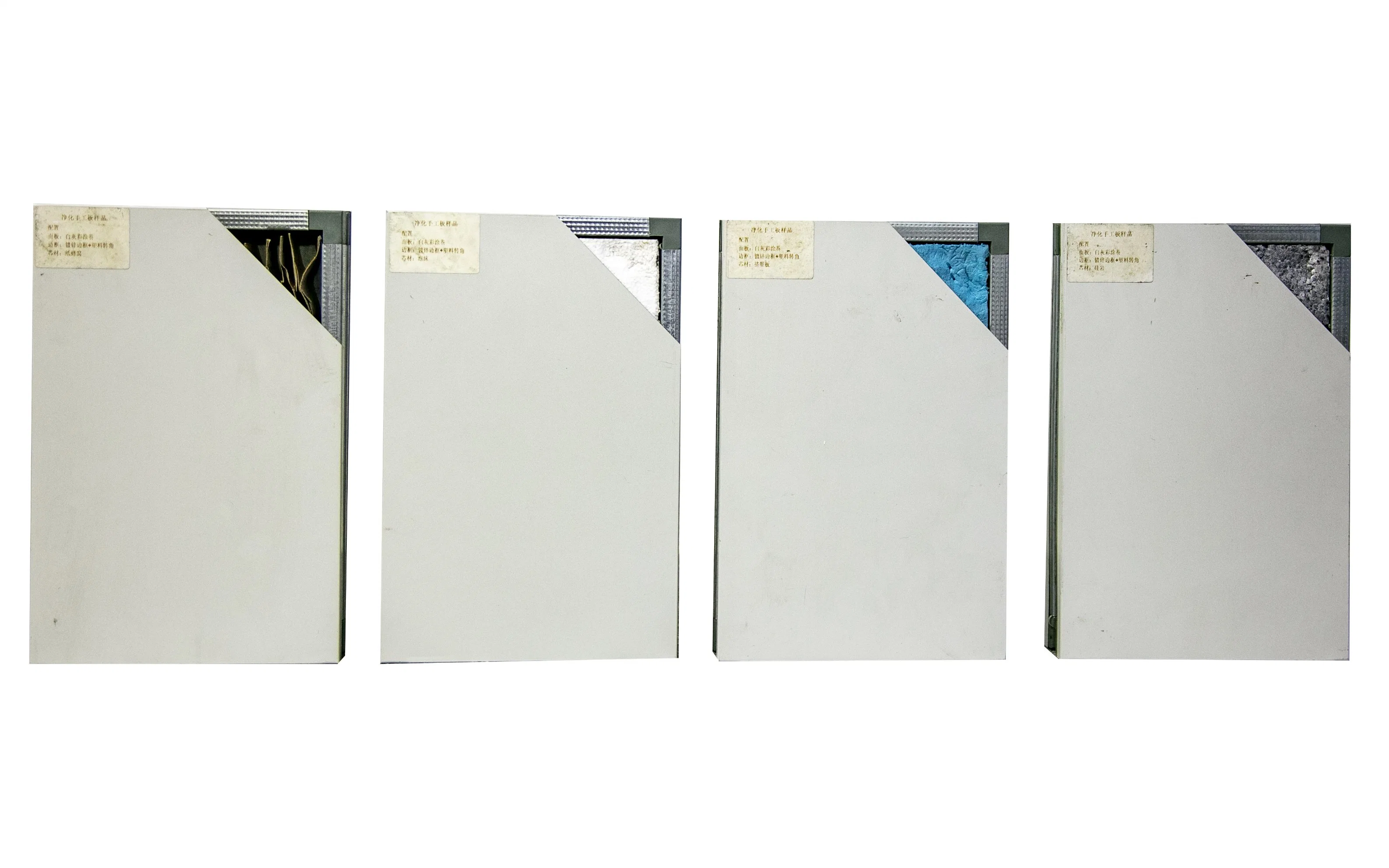 75mm Thickness Single Layer MGO Board Paper Honeycomb Fireproof Sandwich Cleanroom Panel for Pharmaceutical