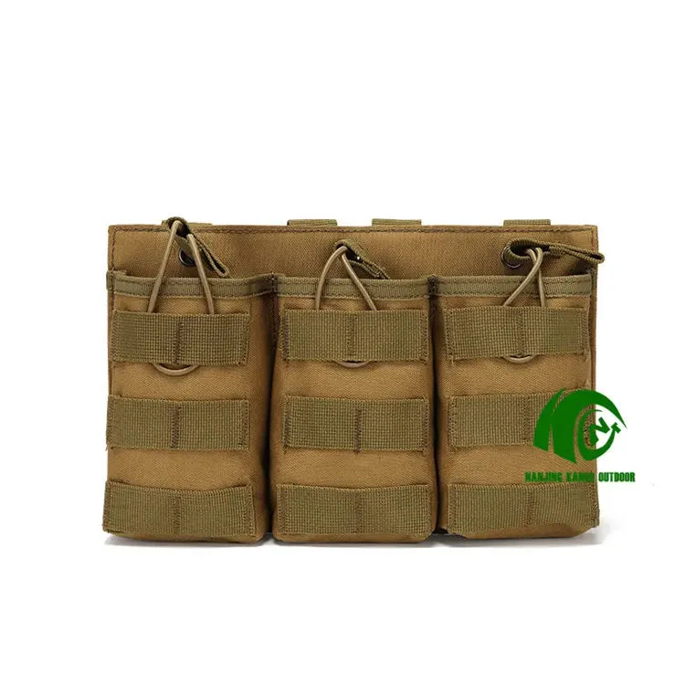 Kango Custom Multicamo Military Tactical Mag Pouch with Molle System for Training and Hunting