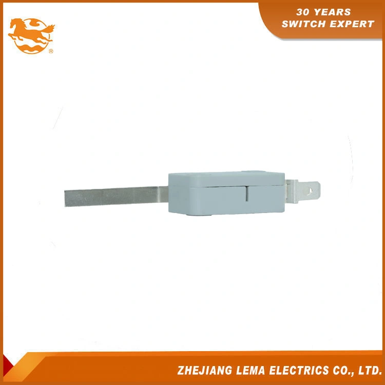 Micro interruptor gris de terminal común de brazo de curva extralargo Kw7-94D Equipo de automatización con CQC y CE