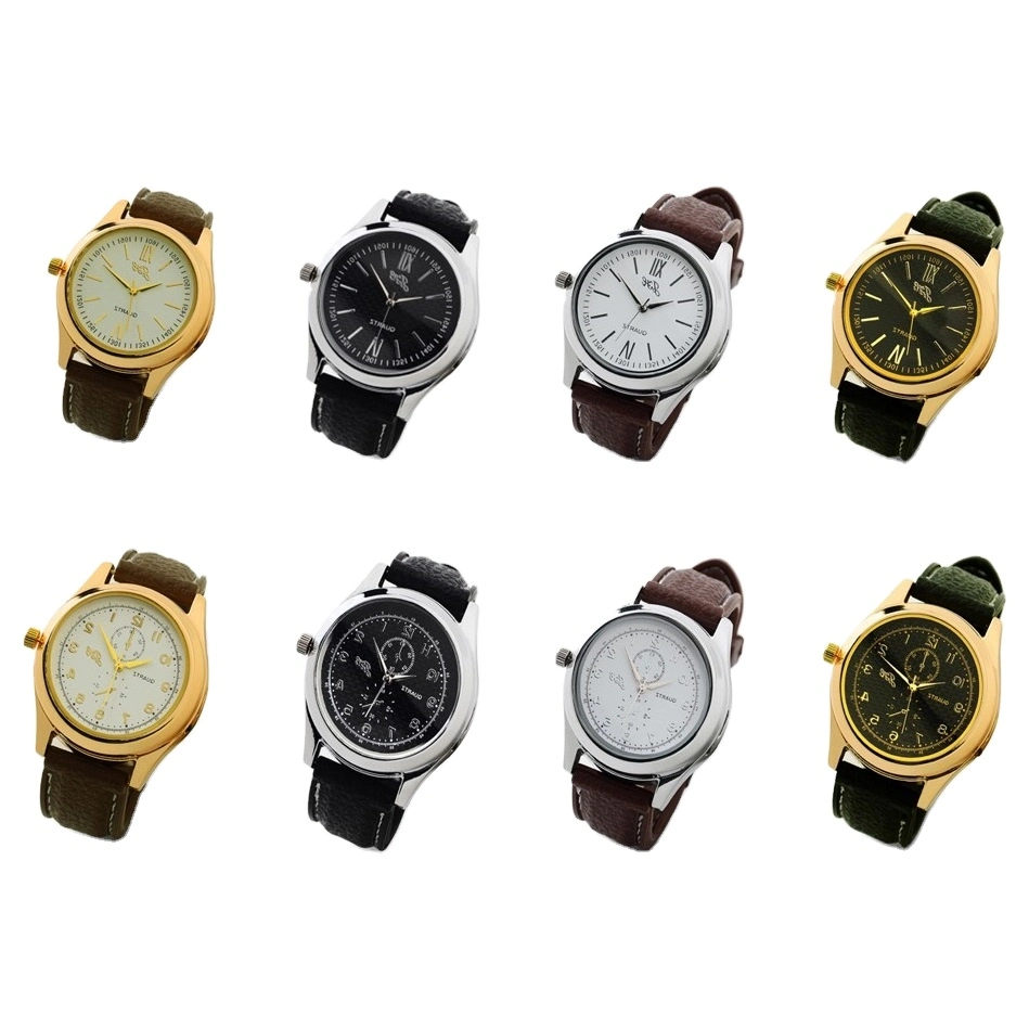 Hombres Relojes cigarrillos más ligeros Relojes USB carga Reloj de Cuarzo Flameless Encendedor de cigarrillos al aire libre hombres Regalos