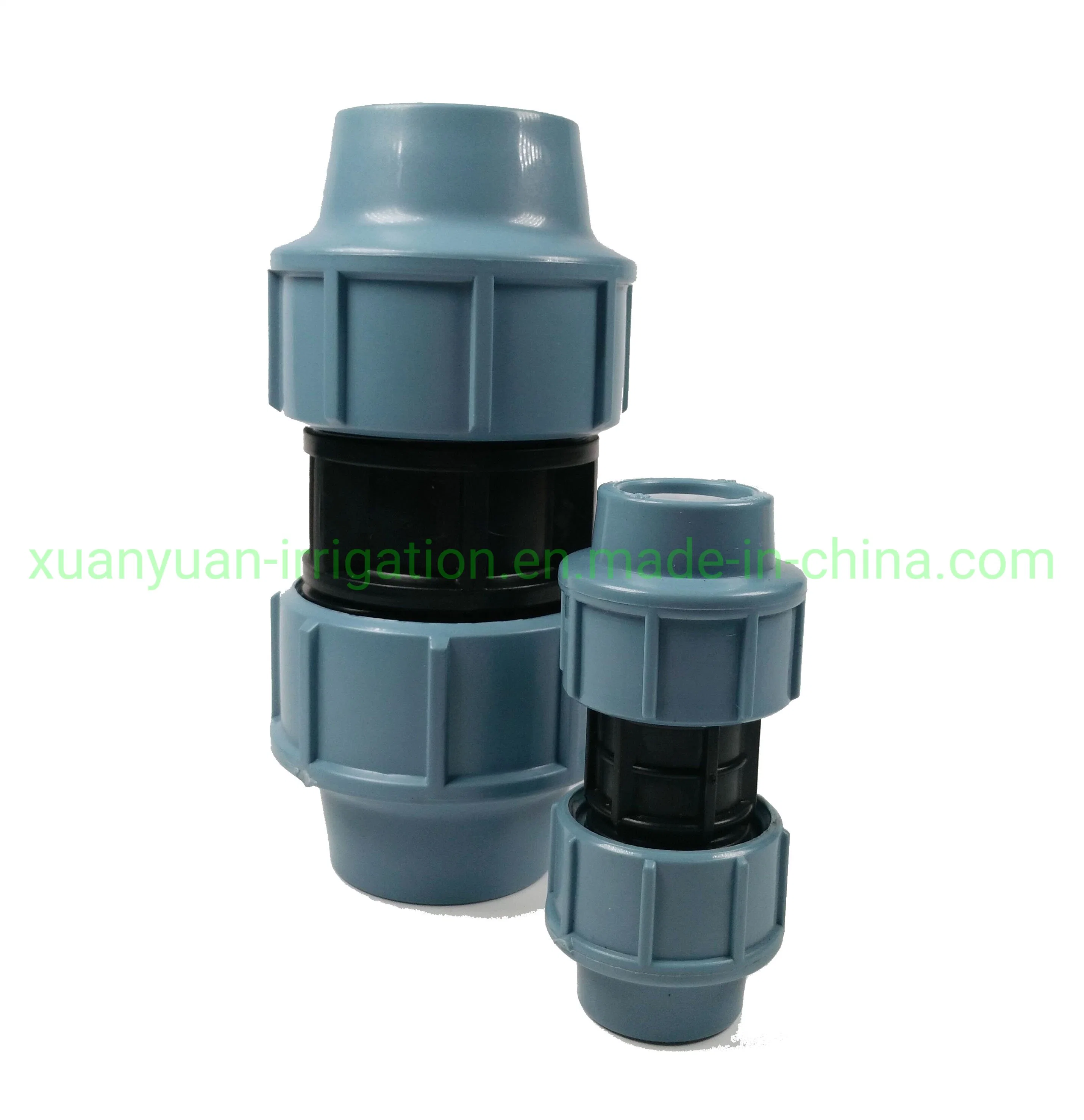 PP Compression Fitting Reducer for Plastic Pipe Waterworks Irrigation System