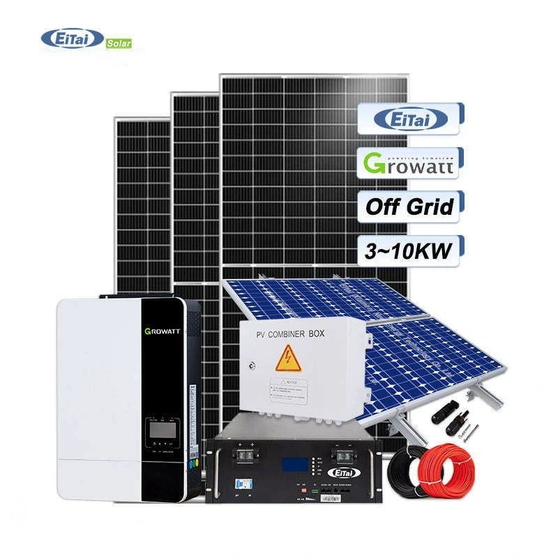 Eitai Cheap Price 7kw off Grid Solar Power System 6kw Solar Panel in South Africa