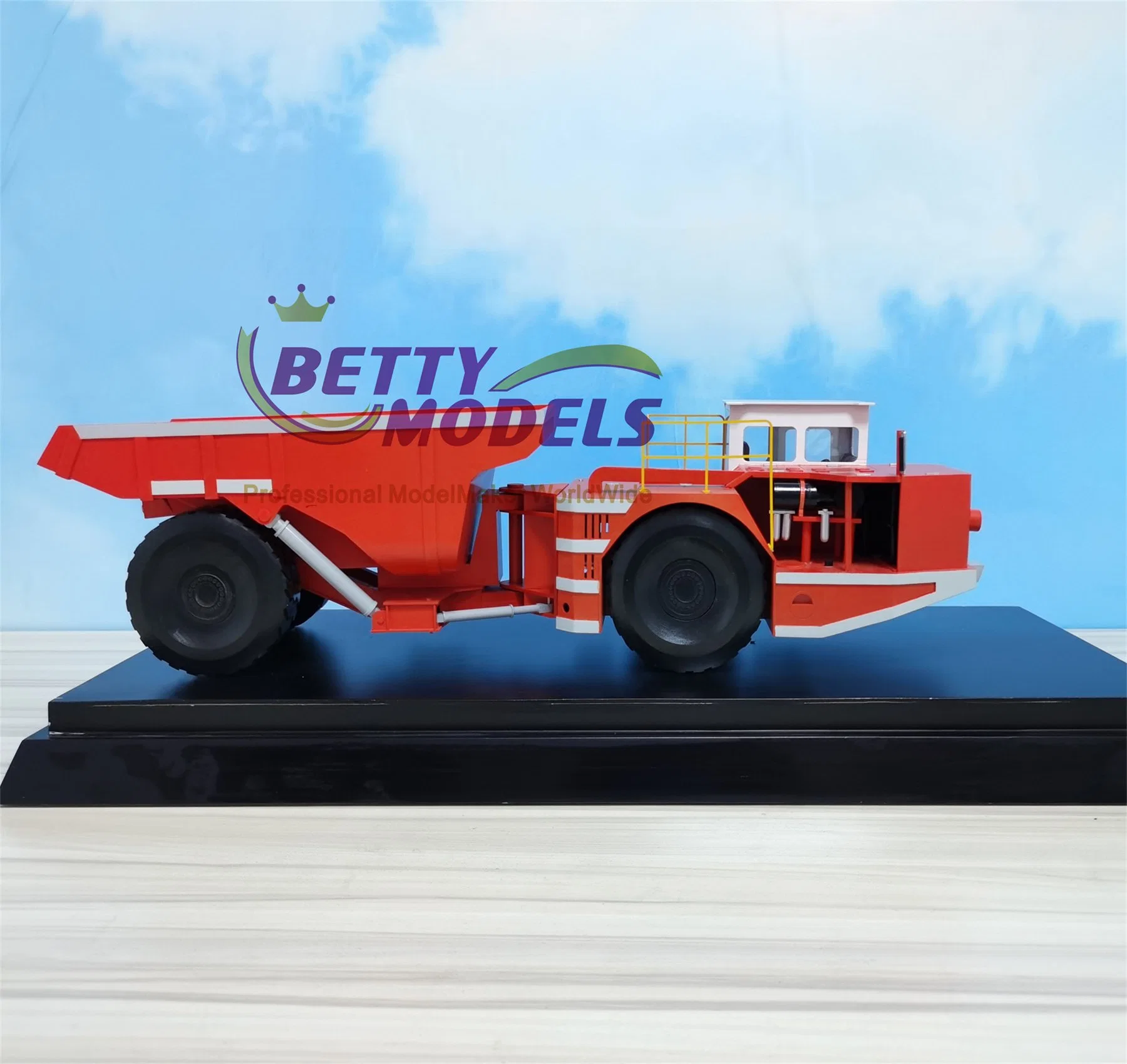 Hand-Made Paint Truck Vehicle Gift Model